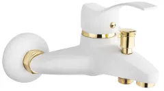 AKDENİZ BEYAZ-GOLD BANYO BATARYASI AKD303